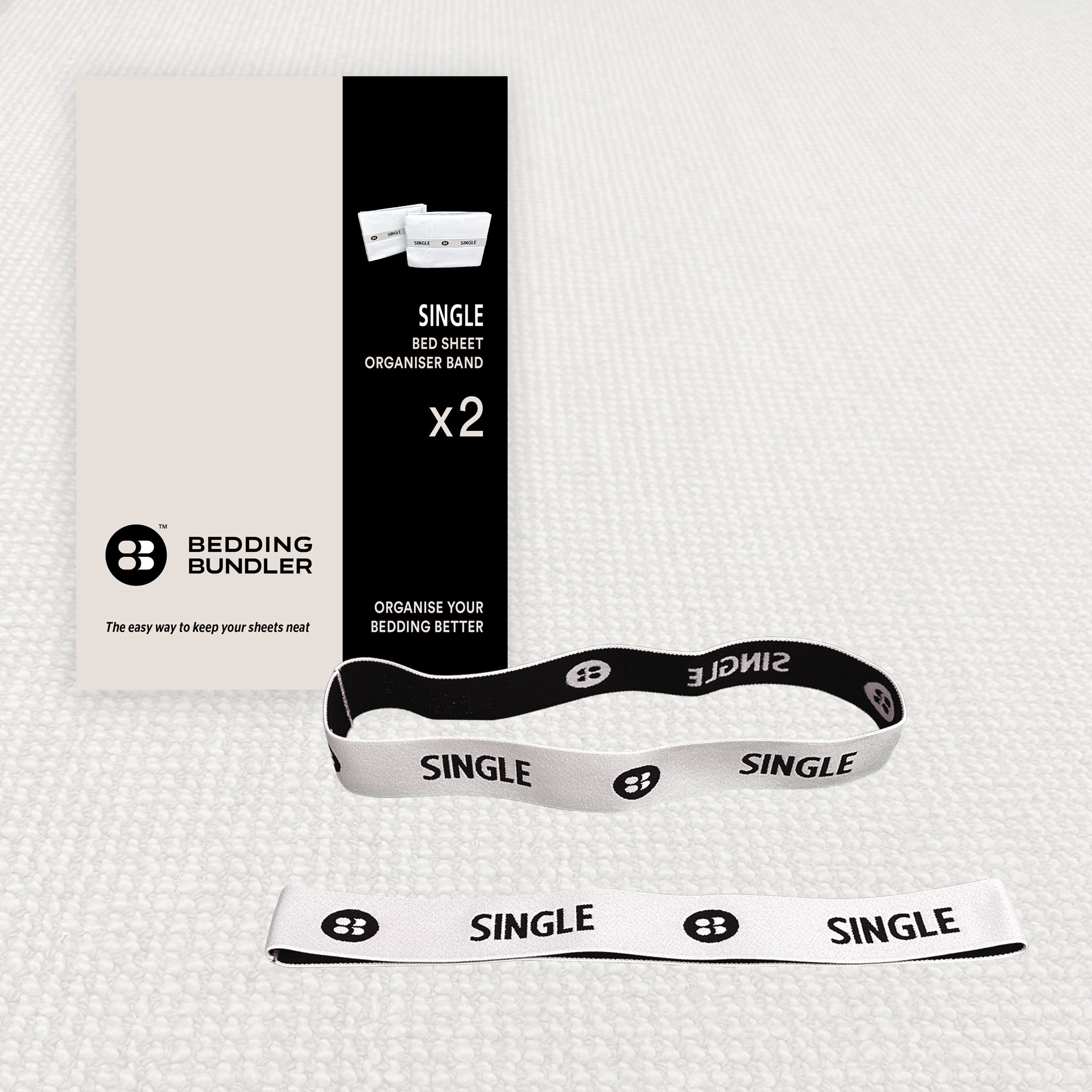 Bed Sheet Organiser Bands (Set of 2)