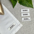 Load image into Gallery viewer, Bed Sheet Labels for identifying different Bedding Sets and Linen. Pack of 4. Choose your Size.
