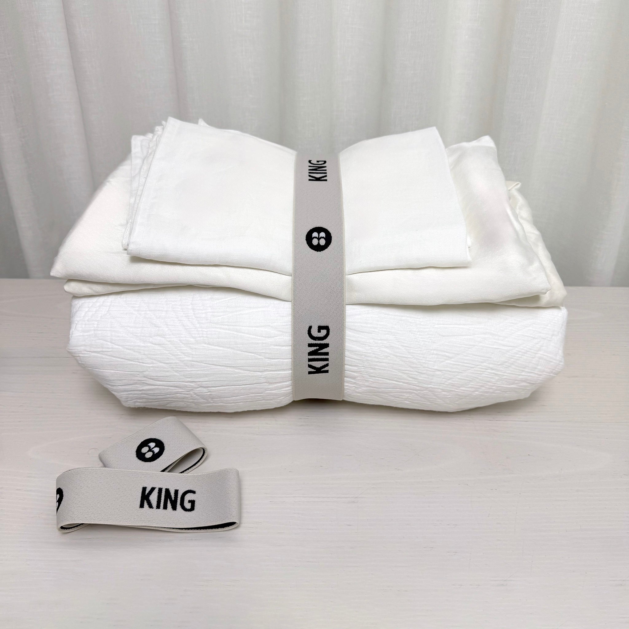 Bed Sheet Organiser Bands (Set of 2)
